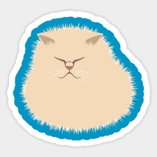 Floof Cat Sticker